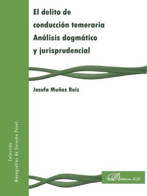 cover image of El delito de conducción temeraria